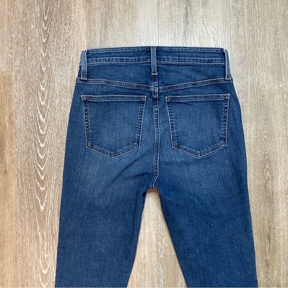 J Crew Women's Jeans Size 29 Toothpick Mid Rise Ankle Stretch Blue - Picture 15 of 16